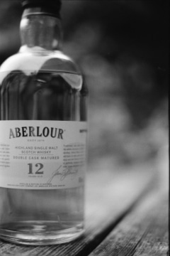 "Aberlour Single Malt Scotch Whisky" - Nikon FE2, Rollei Infrared 400, Rodinal.