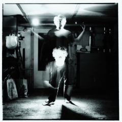 Flashlight Experiments. Camera; Kiev 88, Film: Kodak BW400CN.