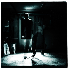 Flashlight Experiments. Camera; Kiev 88, Film: Kodak BW400CN.