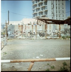 Street Art Tel Aviv, Kiev 88, Kodak Portra
