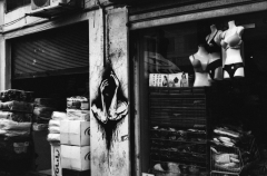 Street Art Tel Aviv, Nikon FE, Kodak Tri-X 400 @ 3200, Rodinal