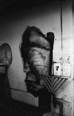 Street Art Tel Aviv, Nikon FE, Kodak Tri-X 400 @ 3200, Rodinal