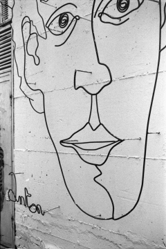 Street Art Tel Aviv, Nikon F100, Kodak Tri-X 400 @ 400, Rodinal