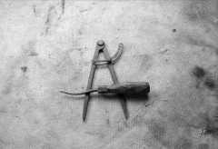 Tools & Symbols. Camera: Nikon FE2. Film: CHM 400 (Kentmere), Rodinal.