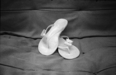 Wasted & Abandoned: Shoes and Bags. Camera: Zorki 1. Film: Foma Retropan 320.