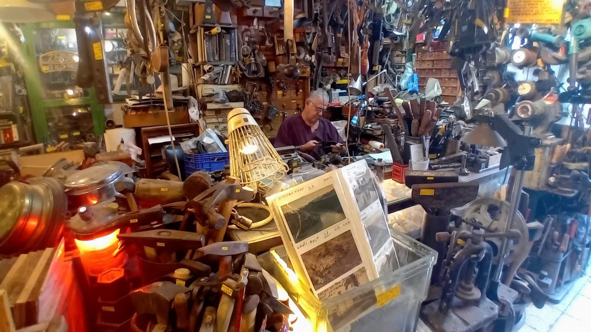 Antique & Vintage Store at Yafo Flea Market, TLV