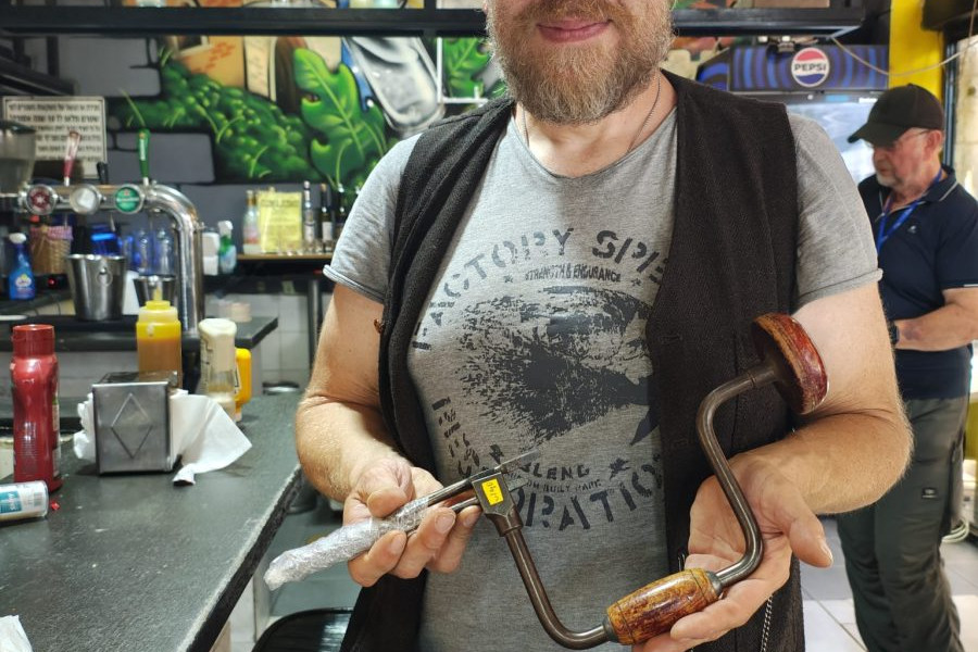 My old new vintage hand drill