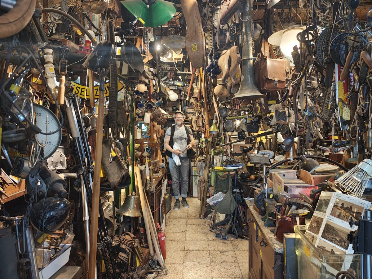 Antique & Vintage Store at Yafo Flea Market, TLV